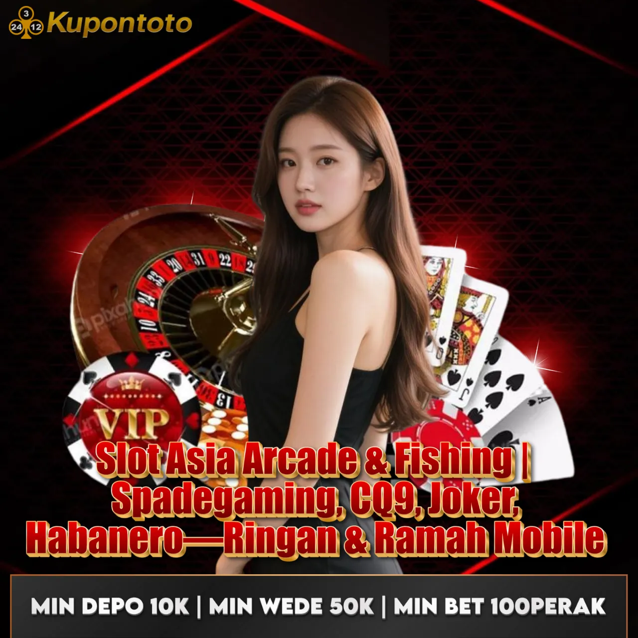 Kupontoto Slot Asia Arcade & Fishing 🧼 Spadegaming, CQ9, Joker, Habanero—Ringan & Ramah Mobile - KuponCommerce eCommerce